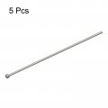 Uxcell Straight Ejector Pins 4mm 5 32 Dia 65mn Steel Round Tip Punch 200mm 8 Long For Mechanical Maintenance 5pcs