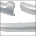 Su1213101 Front Grill Trim Moulding Compatible With Subaru Impreza 2012-2014 Passenger Right Side Gloss Silver