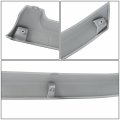 Su1213101 Front Grill Trim Moulding Compatible With Subaru Impreza 2012-2014 Passenger Right Side Gloss Silver