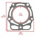 Caltric Metal Camshaft And Gasket Kit Compatible With Kawasaki Mule 3010 Kaf620 2001 2002 2003 2004 2005 2006 2007 2008