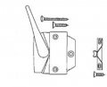 Stb Window Sash Lock Left Hand Stone 2-3 8 Screw Holes 