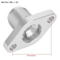 Aluminium 12 An Turbo Oil Drain Return Flange For T3 T4 Gt40 Turbocharger