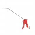 A15093000ux0180 Plastic Grip Metal Bent Nozzle Air Blow Blower Cleaner Duster Gun Red 