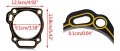 Beler Cylindrer Head Gasket Fit For 407cc 414cc 420cc 13hp 14hp 15hp 16hp 190f Gas Engine