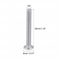 Uxcell M4x30mm Machine Screws Pan Phillips Cross Head Screw 304 Stainless Steel Fasteners Bolts 20pcs