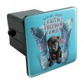 It S All About Faith Freedom Family Boots Dog Tow Trailer Hitch Cover Plug Insert