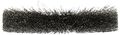 Firepower 1423-2122 Crimped Type Carbon Steel Wire Wheel Brush With 6-inch Diameter And 1-inch Width 
