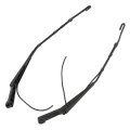 2pcs Windshield Wiper Arm Front Left And Right Black Replacement For 2004-2006 Sprinter 2500 3500 9018200044 9018200144