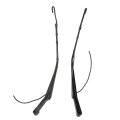2pcs Windshield Wiper Arm Front Left And Right Black Replacement For 2004-2006 Sprinter 2500 3500 9018200044 9018200144