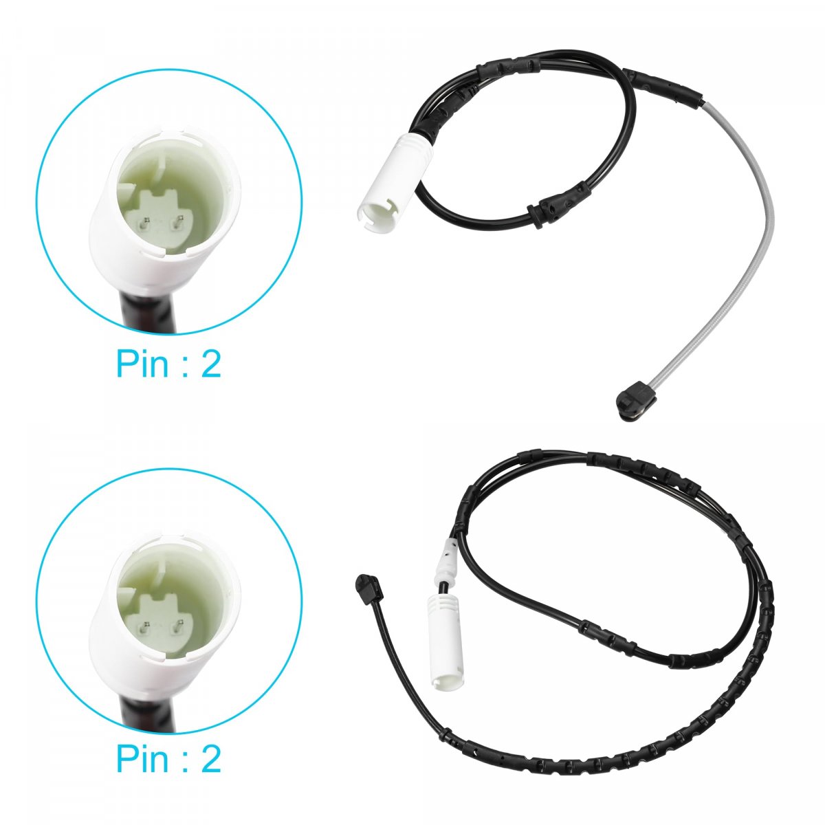 2pcs 34356792562 34356792565 Front Rear Car Brake Pad Electronic Wear Sensor For Bmw X1 2013 2014 2015