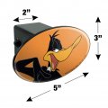 Looney Tunes Daffy Duck Oval Tow Trailer Hitch Cover Plug Insert