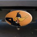Looney Tunes Daffy Duck Oval Tow Trailer Hitch Cover Plug Insert