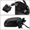 Su1321128 Factory Style Passenger Right Side Mirror Manual Folding Power Adjust Compatible With Subaru Impreza 12-14 Paint To