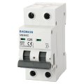 Baomain Circuit Breaker Dz47-63 Mbm6c C25 25a 400vac 6000a Breaking Capacity 2p