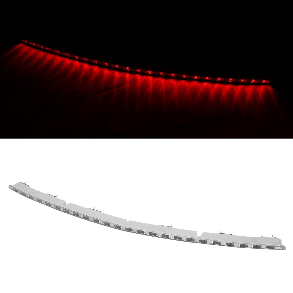 Led Third Rear Brake Stop Light For Mercedes Benz C Class Clc203 Sports Coupe 2001 To 2011 Red High Mount Assembly A2038203456