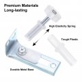 Uxcell Bifold Door Hardware Repair Kit 2 Pack Bi-fold Sliding Closet Replacement Include Top Bottom Bracket 3 8 Pivot 7 Guides