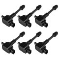 Set Of 6 Ignition Coil Packs 3 Pins Fits For Isuzu Rodeo 5l 2004 Pack Replaces Uf560