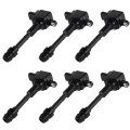 Set Of 6 Ignition Coil Packs 3 Pins Fits For Isuzu Rodeo 5l 2004 Pack Replaces Uf560