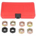 Premium Axle Spindle Rethreading Tool Set Multiple Specification Thread Repairing Cleanings Complete Tool Kit With Chaser