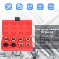 Premium Axle Spindle Rethreading Tool Set Multiple Specification Thread Repairing Cleanings Complete Tool Kit With Chaser