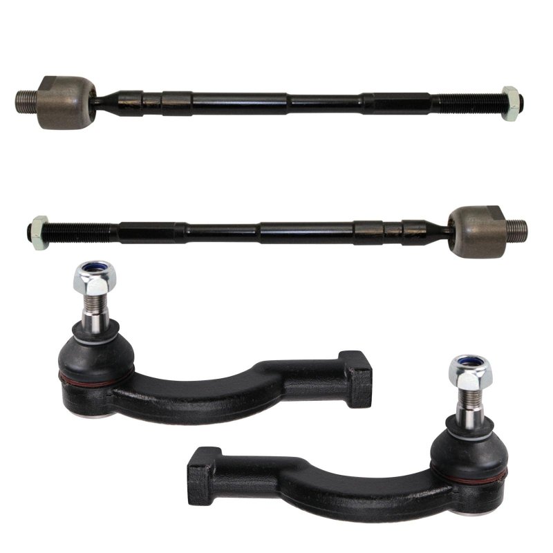 Inner And Outer Driver Passenger Side Tie Rod Set 4 Piece Psa44099 For 2015 2019 Subaru Legacy Outback