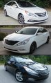 3d Wavy Shape Style Smoke Window Visor For 2011-2014 Hyundai Sonata Sedan