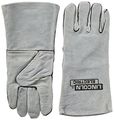 Lincoln Electric Kh641 Leather Welding Gloves One Size Grey 