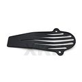 Xkh Group Black Iron Plate Drive Shaft Cover For Yamaha V Star 650 1100 Classic Custom 128mm