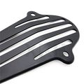 Xkh Group Black Iron Plate Drive Shaft Cover For Yamaha V Star 650 1100 Classic Custom 128mm