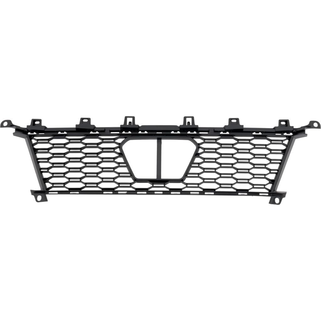 Front Center Bumper Grille For Bmw 330i Xdrive 2019 2020 2021 2022 Sedan M Sport Package Active Cruise Control Gloss Black Capa