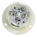 Superior Electric Ygf170 Twist Lock Flange Plug 3-pole 4-wire 20a 125 250v Nema L14-20p 