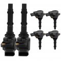 Ocpty Ignition Coil Coils Pack Fits Uf-5 5c1748 E1035 For Slk55 Amg 5 5l 2011 Sl50 2005-2011 Slk300 3 0l 2009-2011 Sl550 5