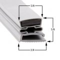 Passl A 16-1-2x28-5 Door Gasket Size 10 7 8 X 20 5 8 Dunhill Seal For Cooler Or Freezer A Compatible With Refrigeration