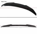 Psm Style Real Carbon Fiber High Kick Trunk Spoiler Wing Compatible For 2021-2024 Bmw G22 4 Series G82 M4 2 Door Coupe