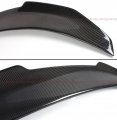 Psm Style Real Carbon Fiber High Kick Trunk Spoiler Wing Compatible For 2021-2024 Bmw G22 4 Series G82 M4 2 Door Coupe