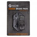 Niche Brake Pad Set For Triumph Thruxton 1200 Scrambler Street Cup T2020555 T2022955 Front Rear Semi-metallic