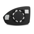 Passenger Side Mirror Glass For Chevy Cruze Limited 2016 Non Heated Convex Replacement With Backing Plate Fits 95215095 And 