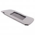 Motoku Grey Pvc Leather Sun Visor Cover For Dodge Ram 1500 2500 3500 1994-2001 Gray Sunvisors Replacement