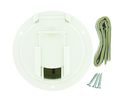Valterra A10-2137vp White Medium Round Cable Hatch 