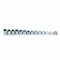Minho 13pcs M12 Industrial Steel Spacer Sleeve Bushings Fit For 12mm Classic Axle