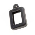 Key Fob Repair Shell Rubber Material Black Solid Pattern Alx-pau-mm-13601-cl360a50 Standard Style For Cars