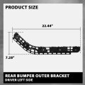 Rear Bumper Outer Bracket Left For Chevy Malibu 2013-2016 20809859