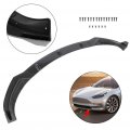 Ocpty 3pcs Car Front Bumper Spoiler Lip Automotive Splitter Kits