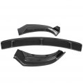Ocpty 3pcs Car Front Bumper Spoiler Lip Automotive Splitter Kits