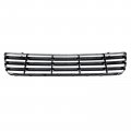 Secosautoparts 5k0853671j041 Front Center Lower Bumper Grille Black Plastic Compatible With Volkswagen Golf R 2012-2013