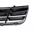 Secosautoparts 5k0853671j041 Front Center Lower Bumper Grille Black Plastic Compatible With Volkswagen Golf R 2012-2013