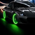 Official Hemi 392 Tire Valve Stem Caps Glow In The Dark Green And Black Set Of 4 Universal Fit For Cars Trucks Suvs 0 6 X 75 