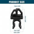 Acropix Hood Prop Rod Clip Retainer Fit For Mazda Cx-9 3 Pack Of 1 Black