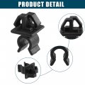 Acropix Hood Prop Rod Clip Retainer Fit For Mazda Cx-9 3 Pack Of 1 Black