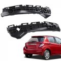 G-plus Rear Bumper Retainer Support Bracket Left Right Side Compatible With Toyota Yaris Ce L Le Se 5257552171 To1133120